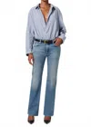 Citizen Of Humanity Genova Low Rise Boot Cut Jeans In Clario In Blue