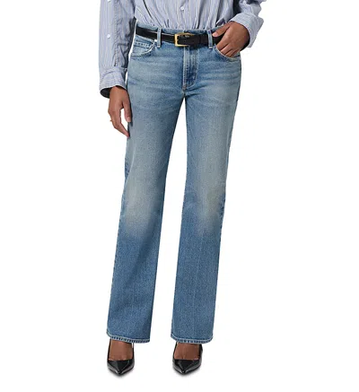Citizens Of Humanity Genova Low Slung Bootcut Jeans In Clairo