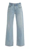 Citizen Of Humanity Genova Stretch Low-rise Bootcut Jeans In Light Wash