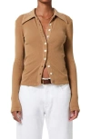 Citizen Of Humanity Varra Long-sleeve Henley Top In Marcona