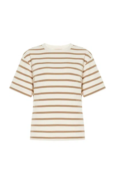 Citizens Of Humanity Goldie Striped Cotton-blend Jersey T-shirt