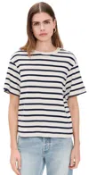 Citizens Of Humanity Goldie Stripe Relaxed Fit T-shirt