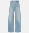 Citizen Of Humanity Blue Alya Split Hem Jeans In Blue