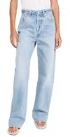 Citizens Of Humanity Florence Wide Straight In Scout In Light Vintage Indigo In Dakota