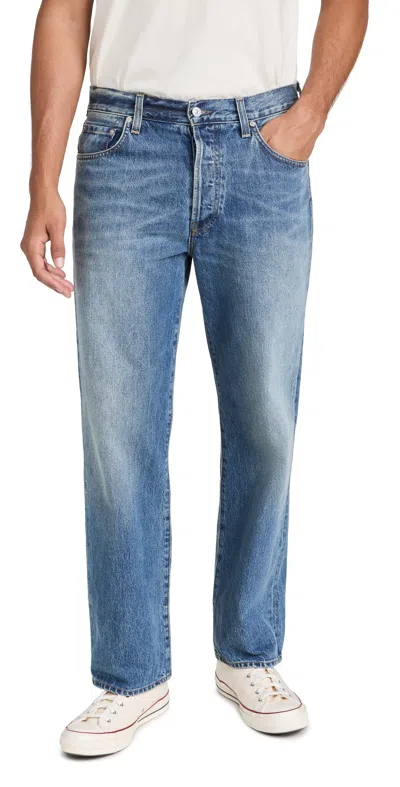 Citizen Of Humanity Gage Straight Jeans Albon In Aegean