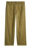 CITIZENS OF HUMANITY HAYDEN RELAXED FIT COTTON TWILL UTILITY PANTS
