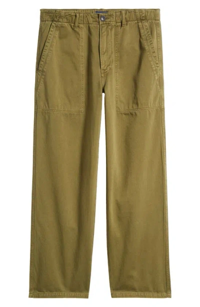 Citizen Of Humanity Hayden Relaxed Fit Cotton Twill Utility Pants In Tea Leaf