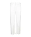 Citizen Of Humanity Emerson Boyfriend Cropped Jeans In White