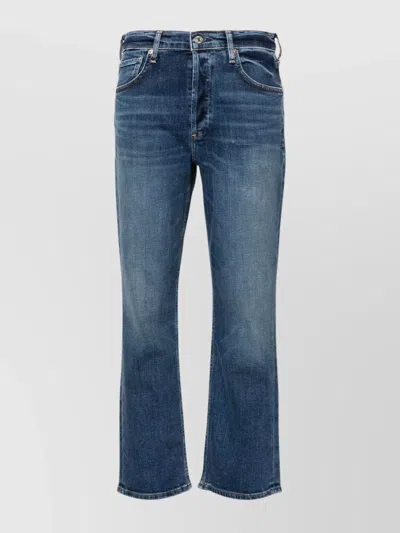 CITIZENS OF HUMANITY HIGH-RISE SLIM-CUT JEANS BELT LOOPS