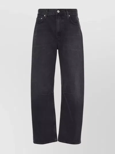 CITIZEN OF HUMANITY HIGH-RISE WIDE-LEG JEANS BELT LOOPS