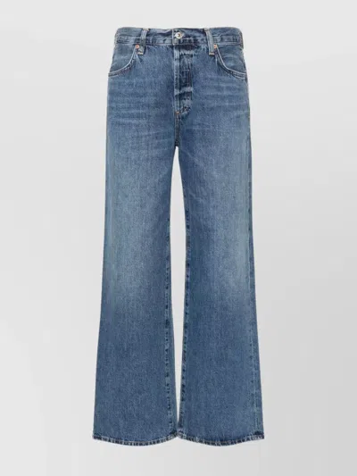 CITIZENS OF HUMANITY HIGH-RISE WIDE-LEG JEANS WITH BELT LOOPS
