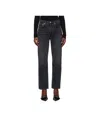 Citizen Of Humanity Daphne High Rise Stovepipe In Black