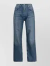 Citizens Of Humanity High-waisted Straight-leg Jeans Belt Loops