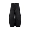 Citizen Of Humanity Citizens Of Humanity Horseshoe Superhigh Waist Ankle Barrel Jeans In Black