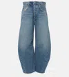 Citizen Of Humanity Horseshoe Frayed Jeans In Blue