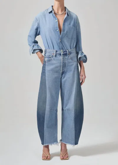 Citizens Of Humanity Horseshoe Paneled Rigid Denim In Fracture