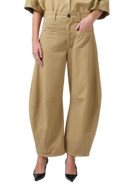 Citizen Of Humanity Citizens Of Humanity Horseshoe Regenerative Cotton Pants In Larkin Mdlt K