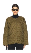 Citizens Of Humanity Huntleigh Quilted Coat In Olive