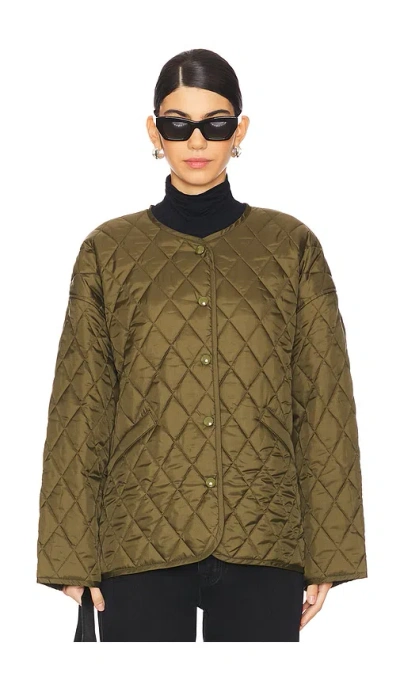 Citizens Of Humanity Huntleigh Quilted Coat In Army