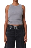 Citizens Of Humanity Isabel Rib Racerback Tank In Balboa