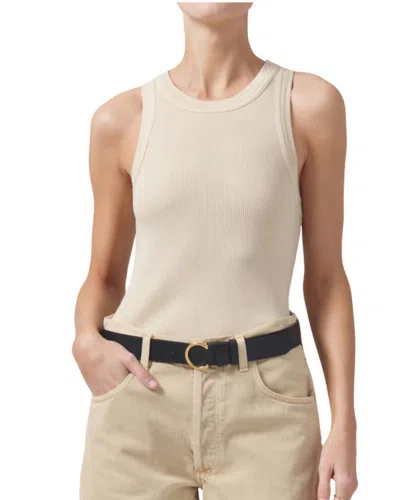 Citizen Of Humanity Citizens Of Humanity Isabel Cotton Tank Rin In Grey