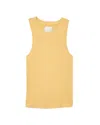 Citizens Of Humanity Isabel Rib Racerback Tank In Tangelo