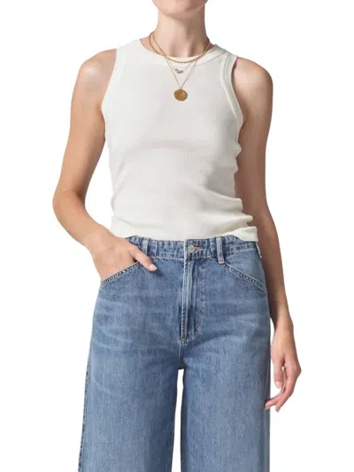 Citizens Of Humanity Isabel Rib Tank Top In Pashmina In Multi