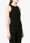 Citizens Of Humanity Black Isabel Tank Top In Black