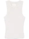 Citizen Of Humanity Akira Ribbed Tank Top In Grau