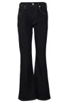 Citizen Of Humanity Mid-rise Flared Jeans In Blue
