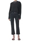 Citizens Of Humanity Isola Mid Rise Cropped Boot Corduroy Jean In Subvert In Grey