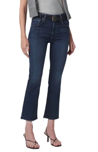 Citizens Of Humanity Isola Cropped Boot Jeans In Baltic