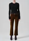 Citizens Of Humanity Isola Cropped Trouser In Golden Olive