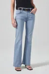 Citizen Of Humanity Isola Mid Rise Flare Jeans In Multi