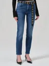Citizen Of Humanity Isola Slim Straight Leg Jeans In Ambry In Multi