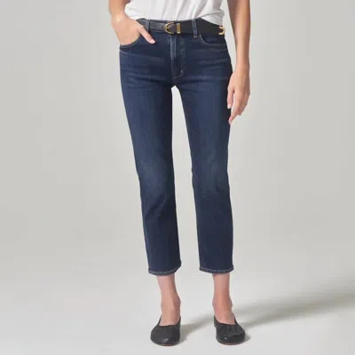 Citizens Of Humanity Isola Straight Crop Jean In Blue