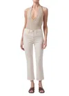 Citizens Of Humanity Jazmin Ankle Cuffed Slim Straight Jean In Natural In Multi