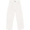 Citizens Of Humanity Denim Trousers With Belt Loops In Neutral
