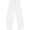 Citizens Of Humanity Denim Trousers With Belt Loops In Neutral