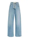 Citizens Of Humanity Brynn Drawstring Rigid Low-rise Wide-leg Jeans In Dark Wash