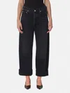 Citizen Of Humanity Citizens Of Humanity Ayla High Rise Baggy Cuffed Jeans In Schwarz