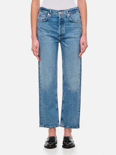 CITIZENS OF HUMANITY JEANS CITIZENS OF HUMANITY WOMAN COLOR GNAWED BLUE,H17287011