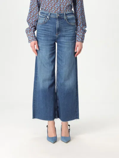 Citizens Of Humanity Lyra Cropped Wide-leg Jeans In Indigo