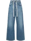 Citizens Of Humanity Brynn Drawstring Rigid Low-rise Wide-leg Jeans In Multicolor