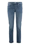 Citizen Of Humanity Emerson Slim-fit Boyfriend Jeans In Navy
