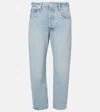 Citizen Of Humanity Jeans Wislow Cropped Straight Jeans In Blue