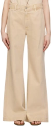 Citizen Of Humanity Beverly Trouser In Taos Sand