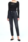 Citizen Of Humanity Palma Frayed High-rise Straight-leg Jeans