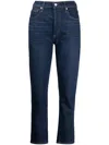 Citizen Of Humanity Jolene High-rise Straight-leg Jeans In Blue