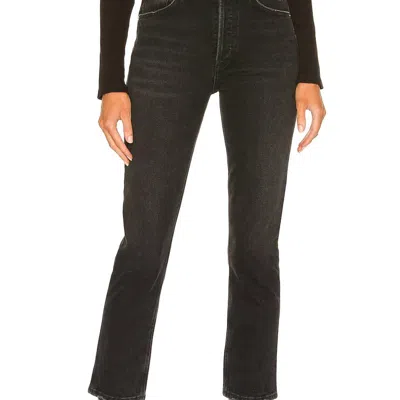 Citizens Of Humanity Jolene High Rise Vintage Slim Jean In Black